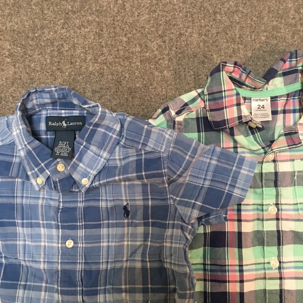 Baby Boy 24 Months 2T 3T Months Clothing Lot 6x Pieces Bulk Summer